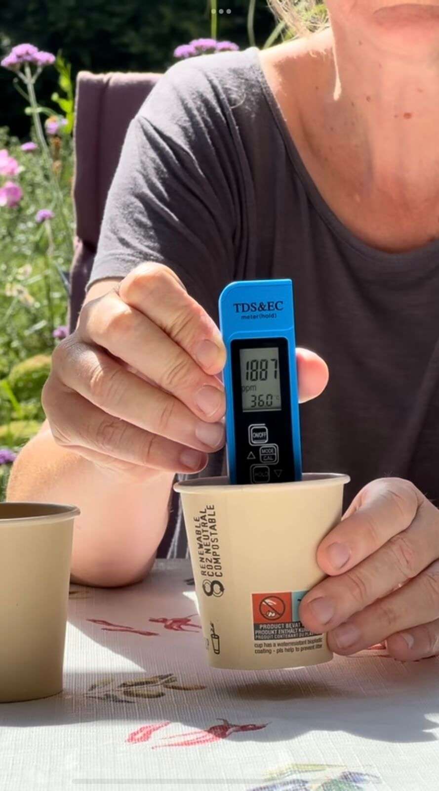 TDS‑meter toont hogere waarde na toevoegen van mineralen