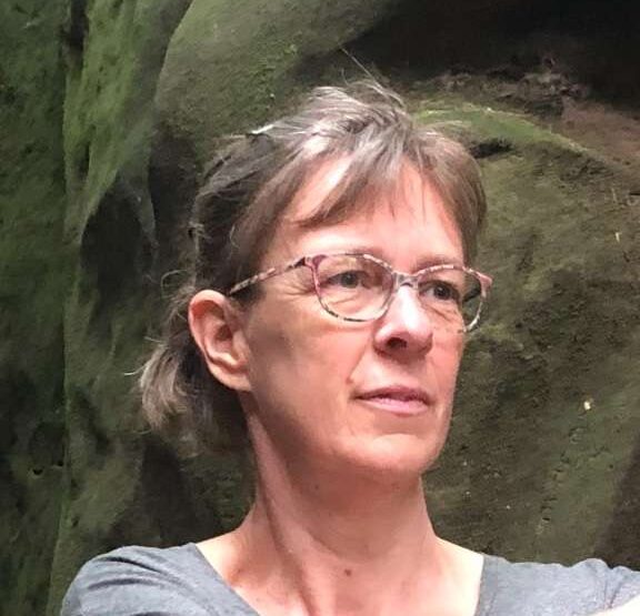 selfie bij rotsen Johanna Koopman