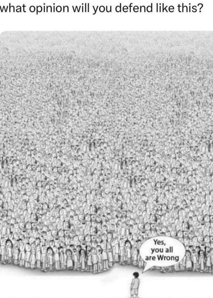 Ze heeft misschien wel gelijk