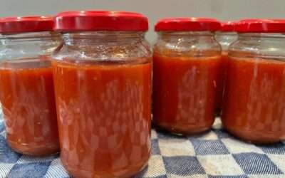 Hoe kun je zelfgemaakte tomatensaus bewaren?